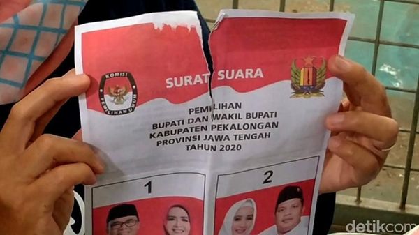 Duh, Ribuan Surat Suara Pilbup Pekalongan Rusak