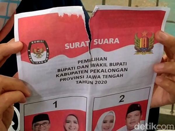 Duh, Ribuan Surat Suara Pilbup Pekalongan Rusak
