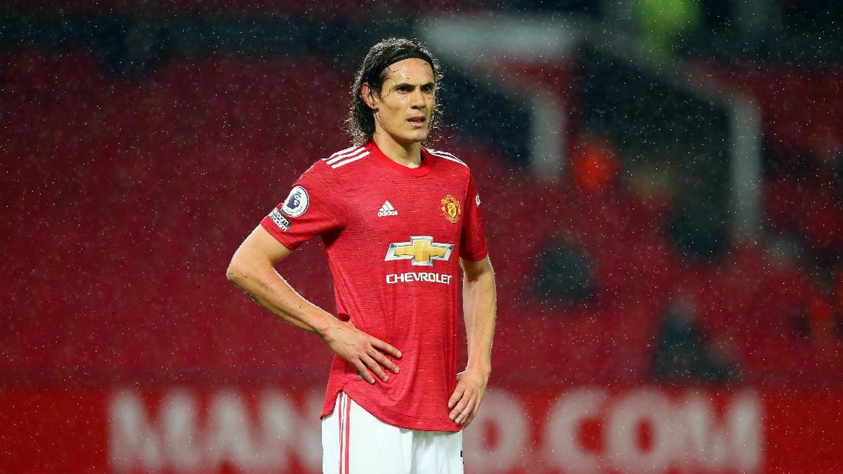 Edinson Cavani mengunggah pesan bernada rasial di media sosial. (Foto: Getty Images/Alex Livesey)