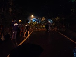 Tanah Longsor, Jalur Banjarnegara-Wonosobo Terputus Malam Ini