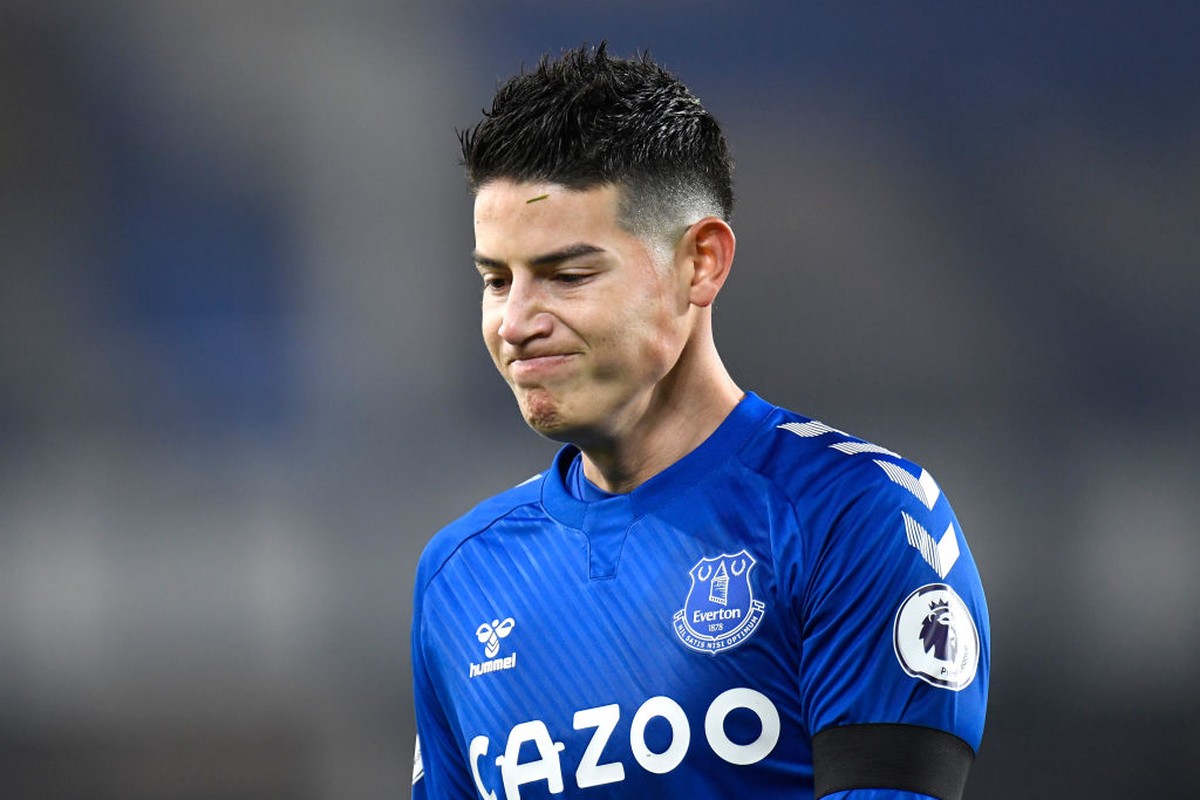 James Rodriguez Terlatih Patah Hati (Getty Images)