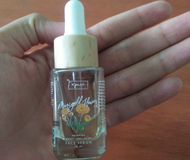 Kemasan Botol NPure Face Serum/ Foto: shinta nikmah Serum