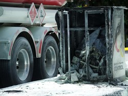 4 Fakta Truk Tangki Terbakar di SPBU MT Haryono