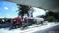 Begini Kondisi Mobil Tangki yang Terbakar di SPBU MT Haryono