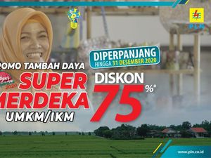 Hore! Diskon Tambah Daya untuk UMKM Diperpanjang hingga Desember