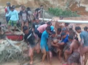 1 Penambang Tewas Tertimbun Longsor, Tambang Ilegal di Jambi Ditutup Polisi