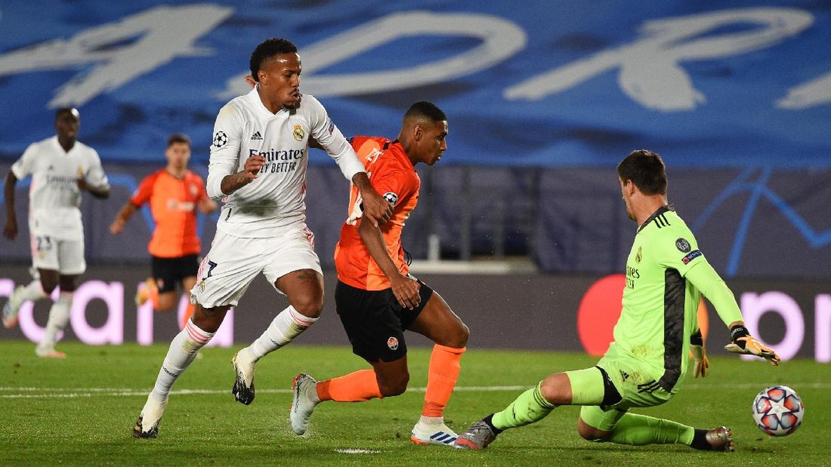 Tete jadi pahlawan kemenangan Shakhtar Donetsk atas Real Madrid di Matchday 1. (Foto: Getty Images/Denis Doyle)