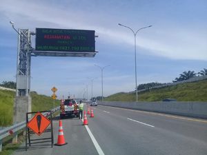 Tol Trans Sumatera Mulai Ramai Dilalui Kendaraan Jelang Larangan Mudik