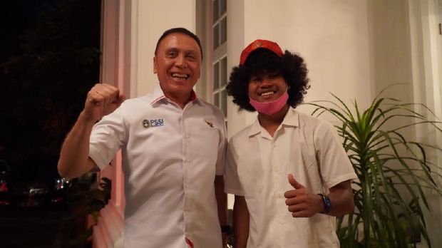 Ketua Umum PSSI, Mochamad Iriawan memastikan Bagus Kahfi bakal bergabung dengan Utrecht setelah dilepas secara gratis oleh Barito Putera Arsip Ketua PSSI