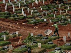 Video TPU Khusus Jenazah Covid-19 di Jakarta Nyaris Penuh