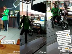 Semangat Driver Ojol Antar Makanan Meski Hanya Punya Satu Kaki