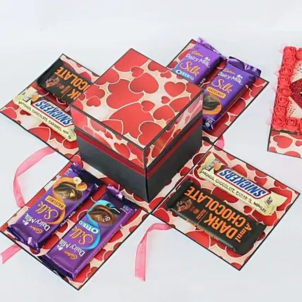 foto: pinterest.com Chocolate Explosion Box
