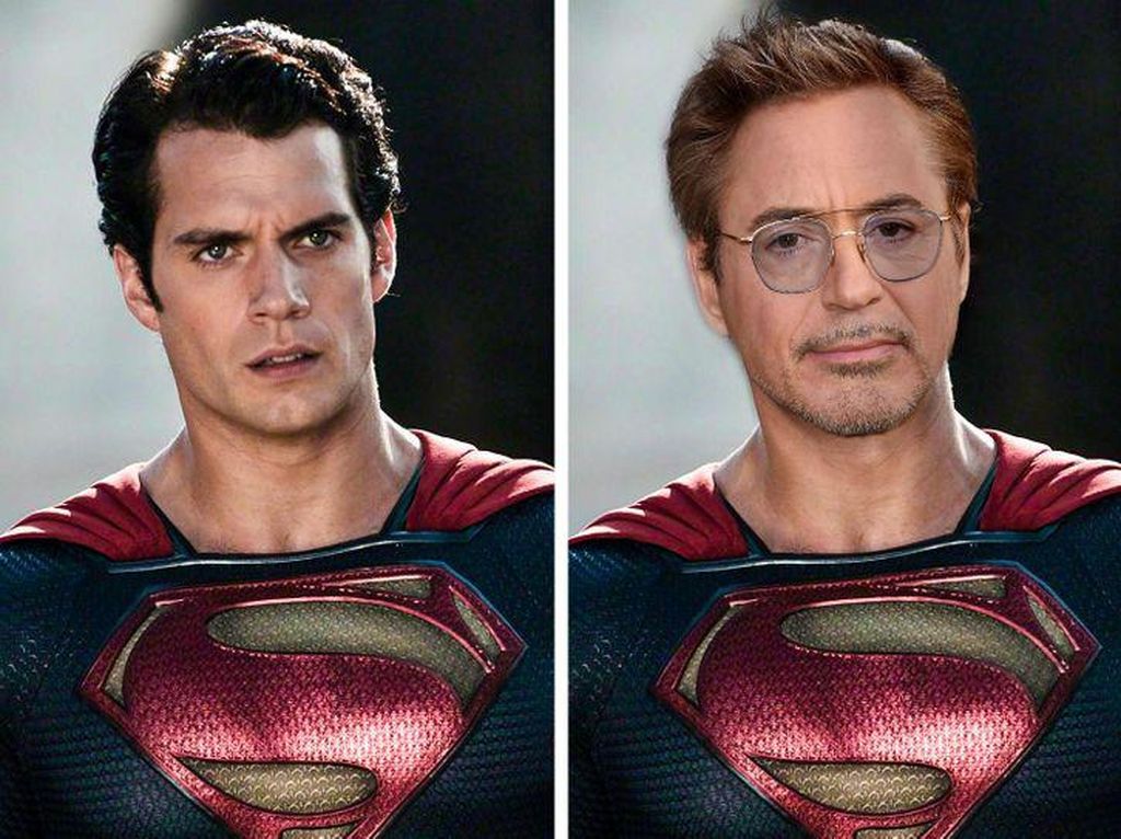 Ini Jadinya Jika Superhero Marvel dan DC Bertukar Aktor Ini Jadinya Jika Superhero Marvel dan DC Bertukar Aktor