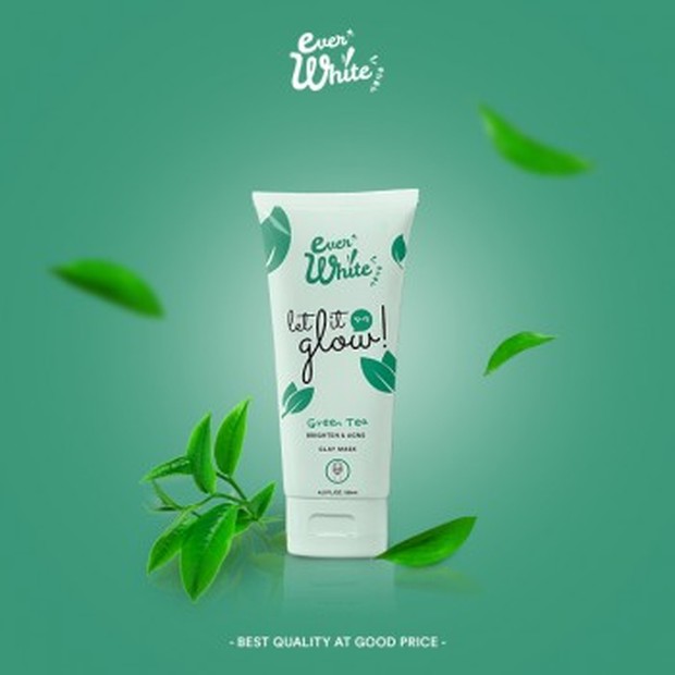 Green Tea Clay Mask by Everwhite / Foto: everwhite.co.id