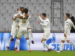 Marseille Akhiri Rentetan 13 Kekalahan Beruntun Liga Champions