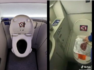Masak Steak di Toilet Pesawat, Pria Ini Dikritik Habisan-habisan