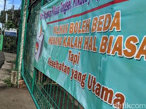 Sambut Pilkada 2020, Spanduk Tolak Golput Hiasi Kawasan Tangsel