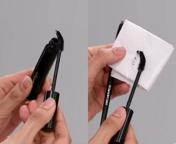 kesalahan menggunakan maskara