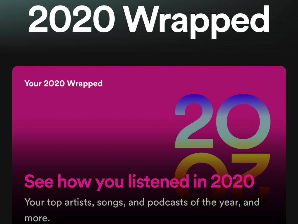 Cara Melihat dan Membuat Spotify Wrapped 2020, Ayo Dicoba Cara Melihat dan Membuat Spotify Wrapped 2020, Ayo Dicoba