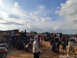 Massa Nonton Bola Tarkam di Serang Abai Prokes, Satgas: Kita Evaluasi!