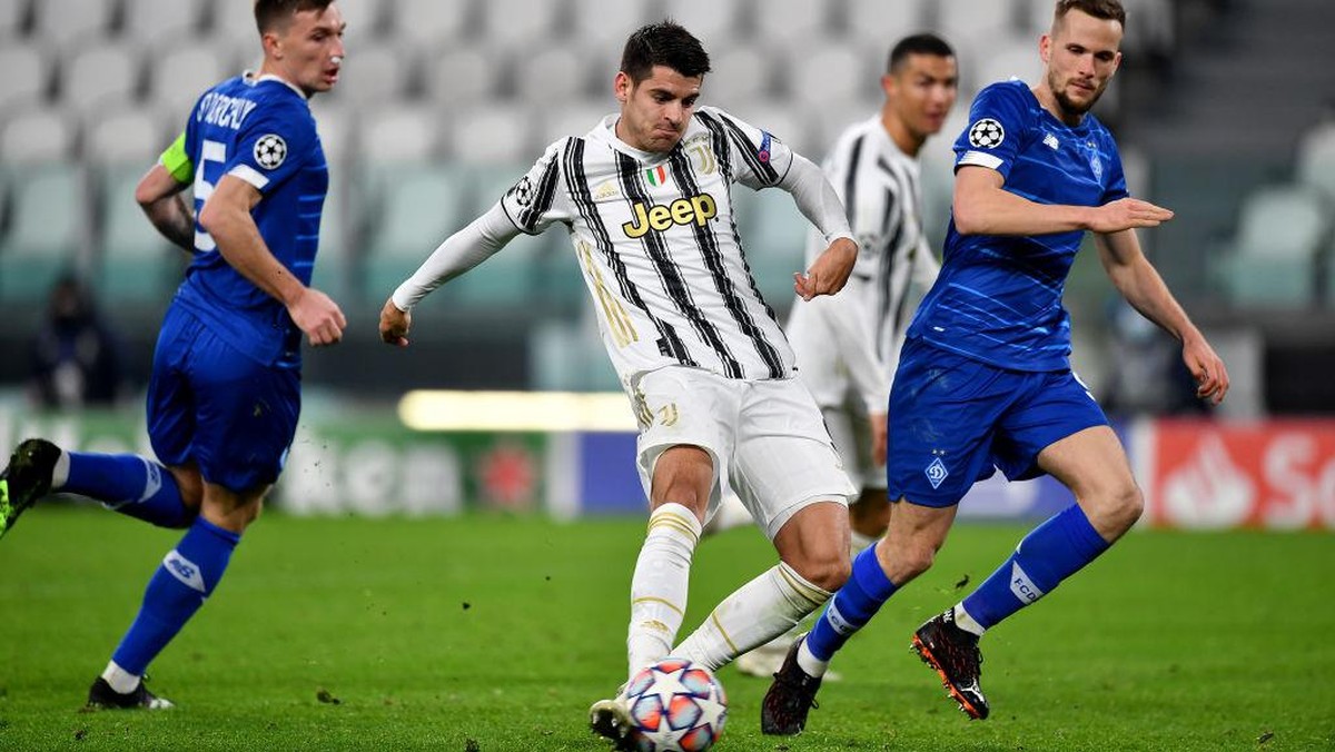 Alvaro Morata, top skor Liga Champions untuk sementara, bersama Erling Haaland dan Marcus Rashford. (Foto: Getty Images/Valerio Pennicino)