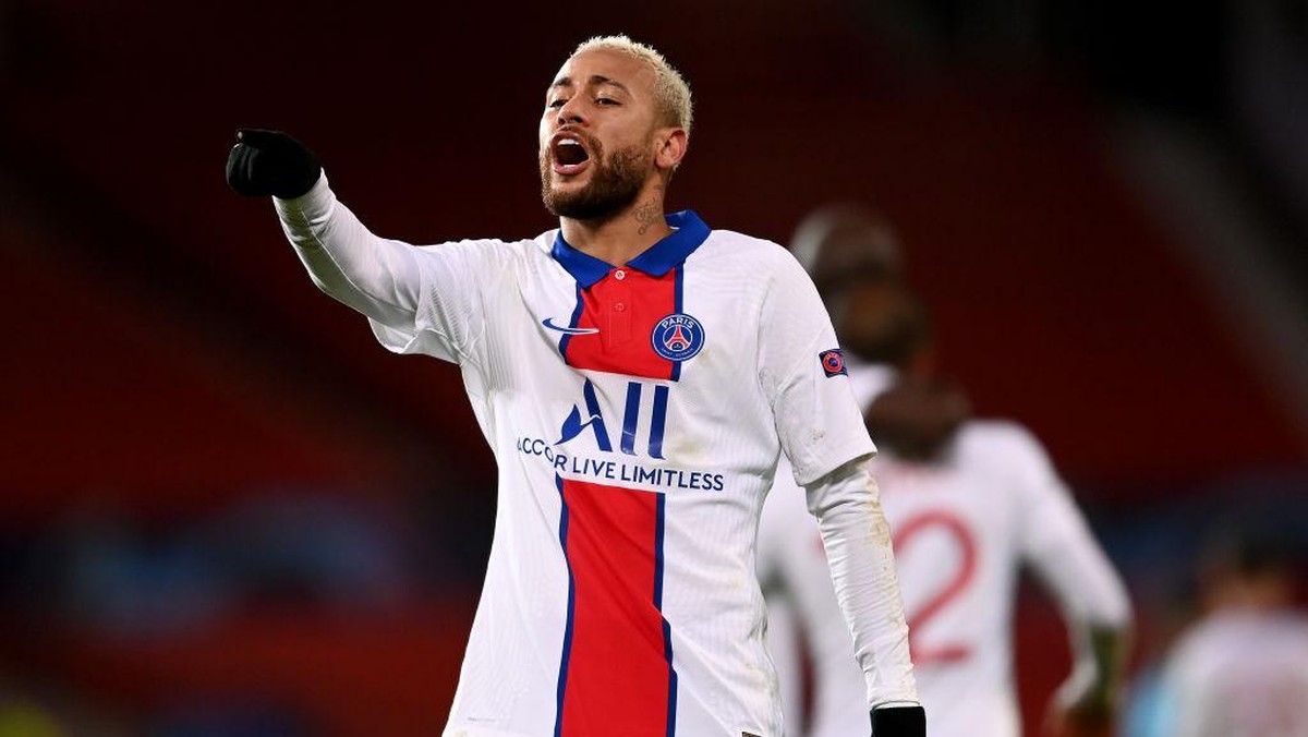 Neymar membantah kabar dirinya mengadakan pesta yang dihadiri 500 orang. (Foto: Laurence Griffiths/Getty Images)