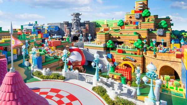 Yuk, Intip Wahana di Nintendo Park yang Baru Akan Buka