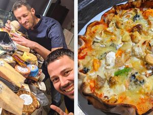 Rekor Dunia! Pizza dengan Topping Keju Terbanyak Pakai 257 Jenis Keju