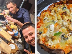 Rekor Dunia! Pizza dengan Topping Keju Terbanyak Pakai 257 Jenis Keju