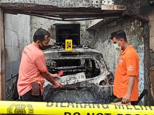 Labfor Selidiki Penyebab Dugaan Dibakarnya Rumah Pejabat Dinkes Tulungagung