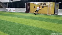 Kegiatan ini merupakan bagian dari latihan dimasa pandemi sekaligus mensosialisasikan olahraga sepak bola amputasi.  