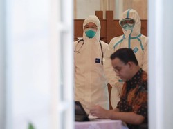 Anies Masih Isolasi Mandiri di Rumah Dinas, Pimpin Rapat Secara Virtual