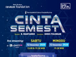 Teater Koma Sajikan Pentas Akhir Tahun Lewat Lakon Cinta Semesta