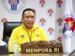 Pesan Menpora ke Pemain Garuda Select III yang Berangkat ke Inggris