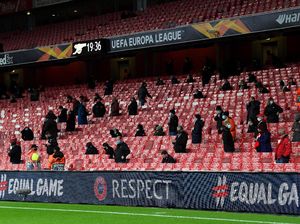 Dan Akhirnya, Suporter Terlihat Lagi di Emirates Stadium Dan Akhirnya, Suporter Terlihat Lagi di Emirates Stadium