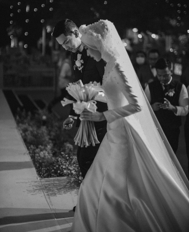 Foto: instagram.com/fitawww Pernikahan Fita Wulansari.