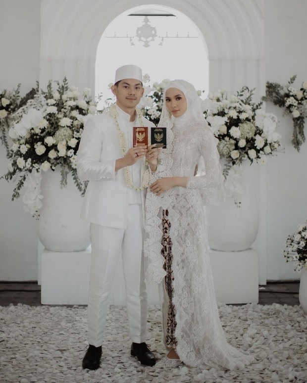 Foto: instagram.com/fitawww Pernikahan Fita Wulansari.