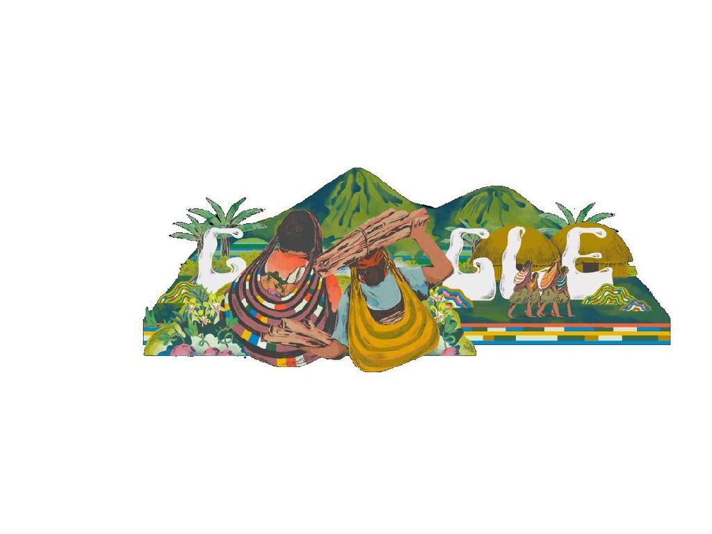 Noken Papua Tampil di Google Doodle