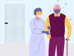 3 Gejala COVID-19 pada Lansia