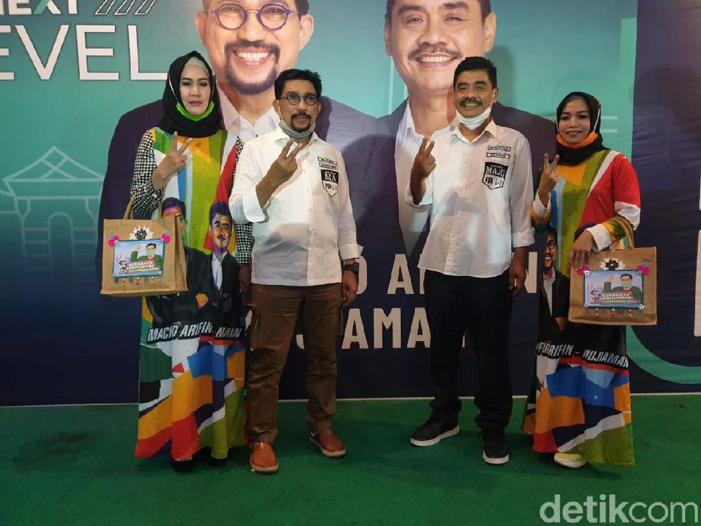 Masa Akhir Kampanye, Machfud-Mujiaman: Izinkan Kami Melayani Warga Surabaya
