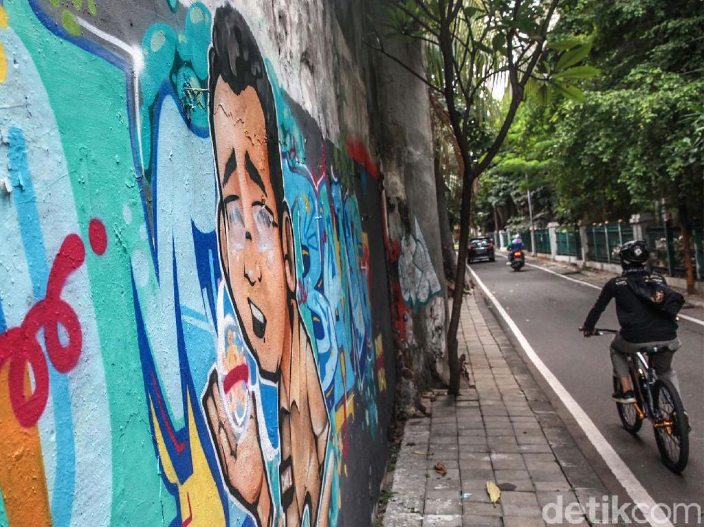 Kawasan Cikini Jakarta Bakal Dihiasi Lebih Banyak Mural