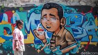 Muncul Grafiti DKI-1 Tumbang di Cikini