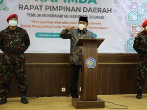 Buka Rapimda Pemuda Muhammadiyah, Ini Pesan Pj Bupati Sidoarjo