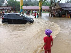 Sejumlah Desa di 2 Kabupaten di Aceh Terendam Banjir Sejumlah Desa di 2 Kabupaten di Aceh Terendam Banjir