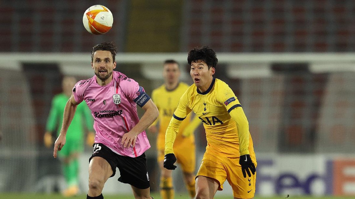 Tottenham Hotspur berimbang 3-3 kontra LASK. (Foto: Getty Images/Alexander Hassenstein)
