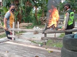 Pencuri Kotak Amal di Kudus Diciduk, Motor Pelaku Dibakar Warga