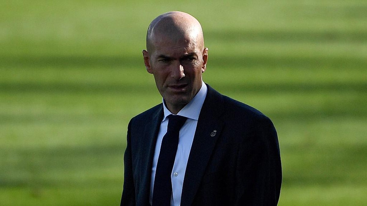 Zinedine Zidane diincar Manchester United menggantikan Ole Gunnar Solskjaer. (Foto: AFP/OSCAR DEL POZO)