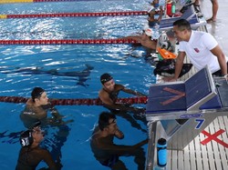 Tinjau Pelatnas Olimpiade, Ketum PRSI Pastikan Fasilitas Siman cs Aman