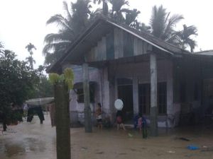 15 Desa di Aceh Utara Terendam Banjir Akibat Sungai Meluap