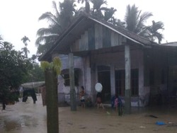 15 Desa di Aceh Utara Terendam Banjir Akibat Sungai Meluap